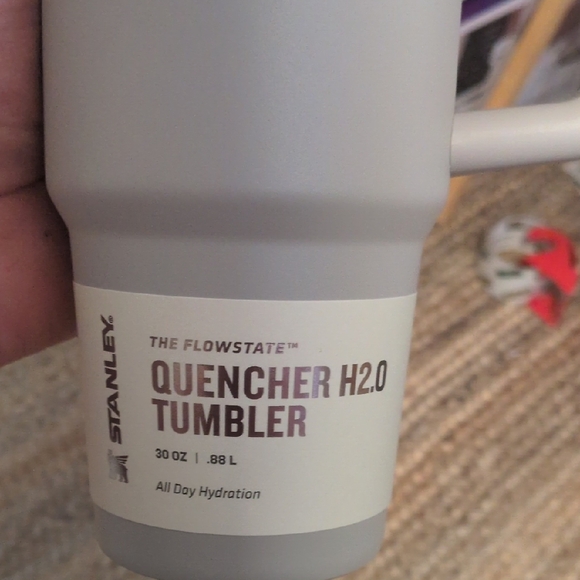 Stanley Quencher H2.0 Tumbler in Light Gray - Picture 2 of 7